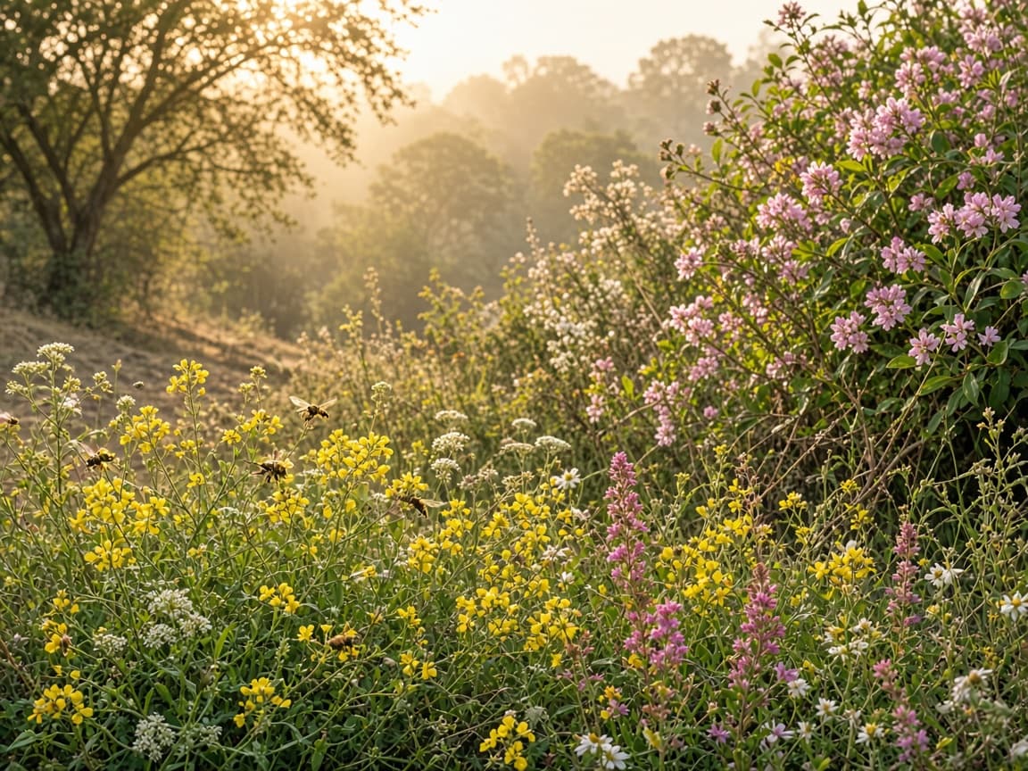 Forest blooms · forage